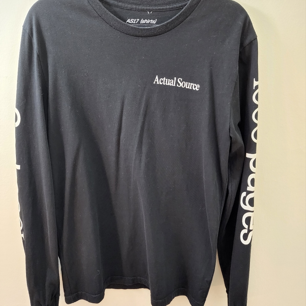 Size M Actual source 1000 pages shirt